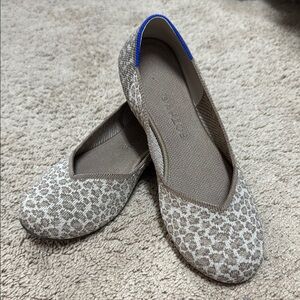 Rothy’s Women's Leopard Print Flats size 7.5